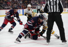 Jets no match for visiting Bruins